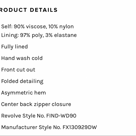 Finder Keepers Last Goodbye Asymmetric Hem Mini Dress Size Small - Picture 15 of 15